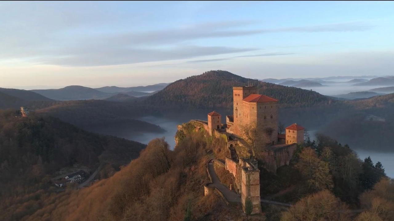 Ferienwohnung Am Waldrand Lemberg Buitenkant foto
