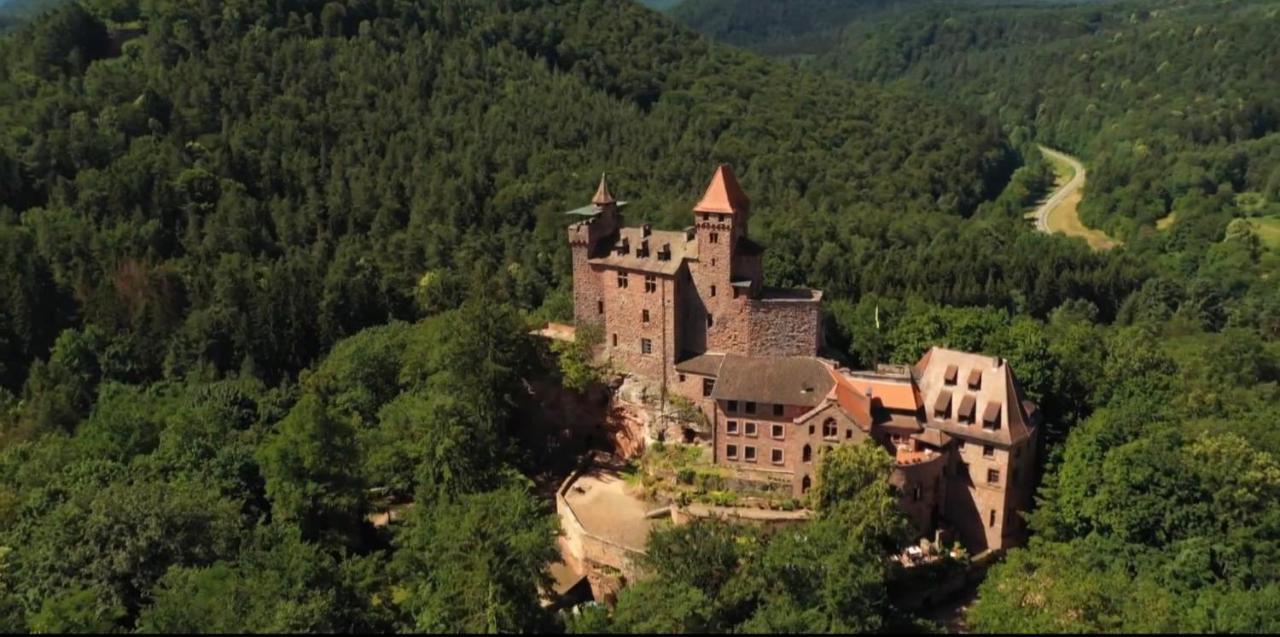 Ferienwohnung Am Waldrand Lemberg Buitenkant foto
