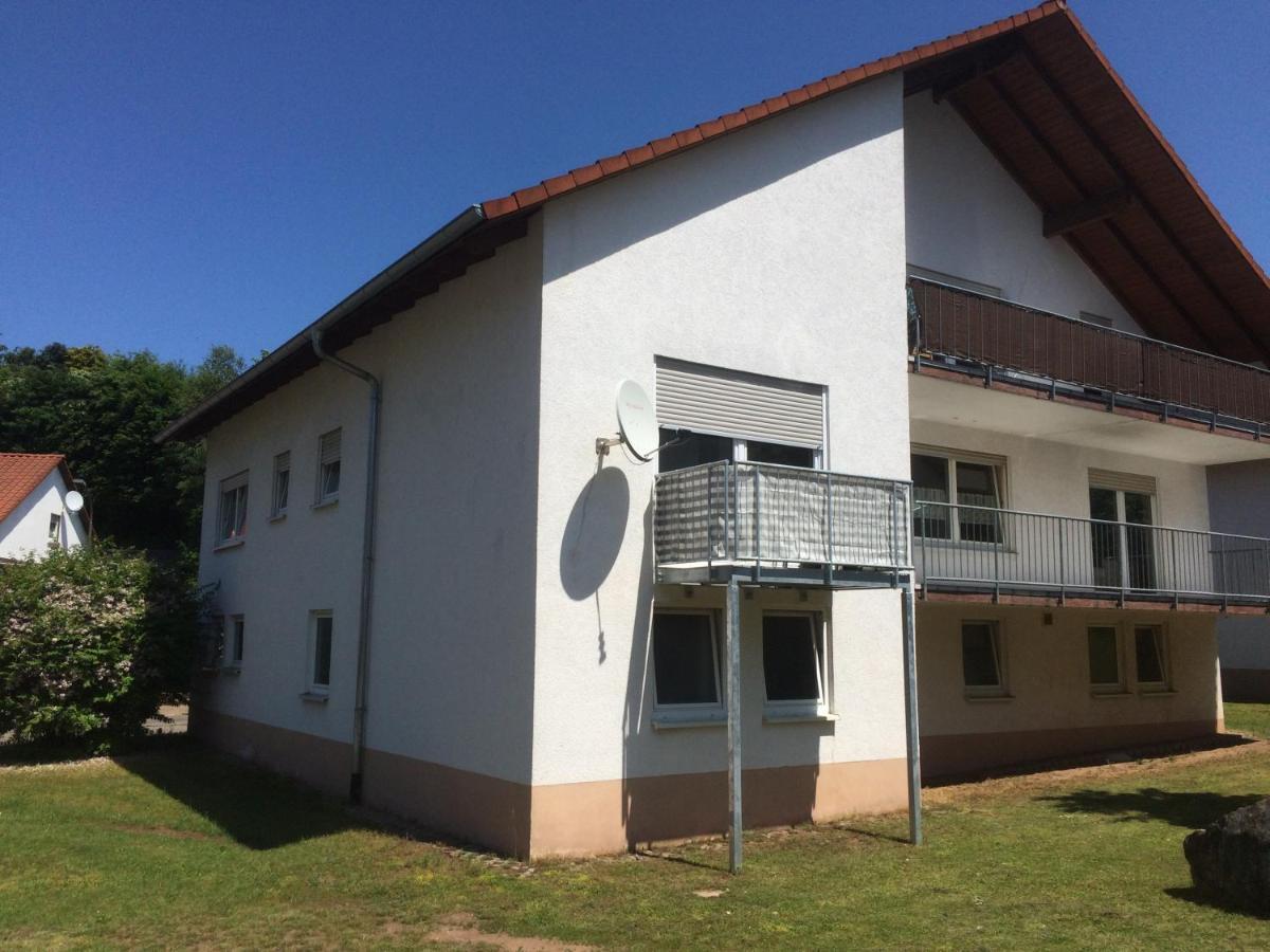 Ferienwohnung Am Waldrand Lemberg Buitenkant foto